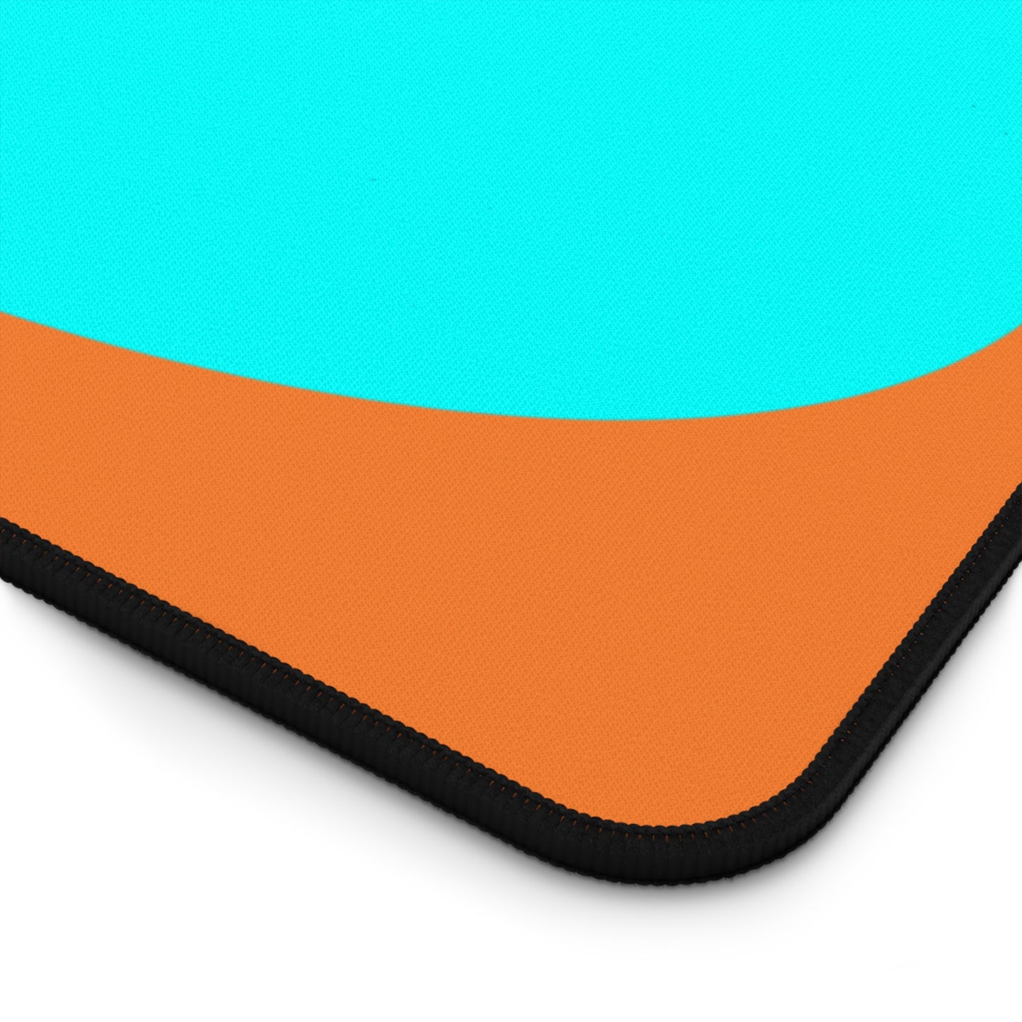 Musician Desk Mat — Retro Cowboy Guitarist Design on Orange