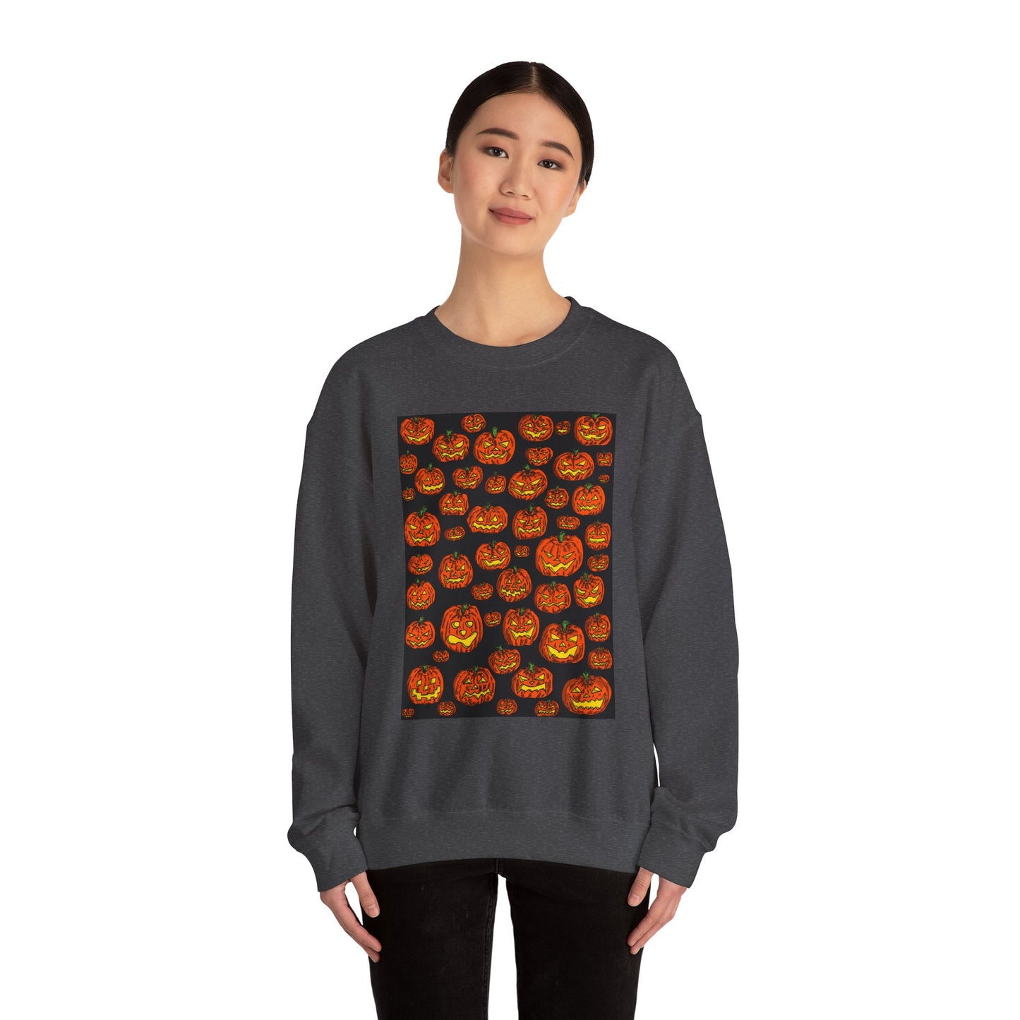 Pumpkin Patch Crewneck Sweatshirt for Fall Celebrations