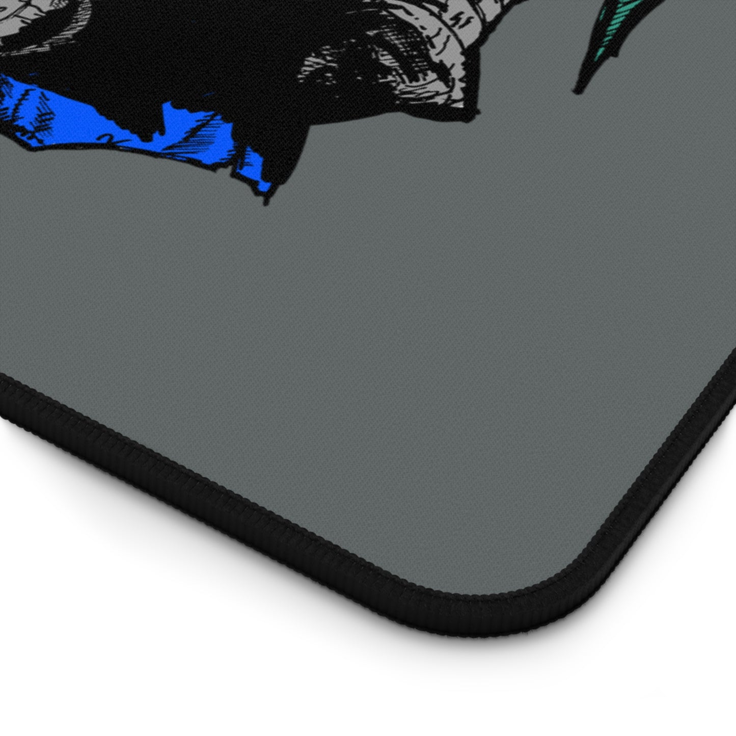 Knight Fright - Spooky Themed Desk Mat with Ghostly Hands – Perfect for Halloween Decor