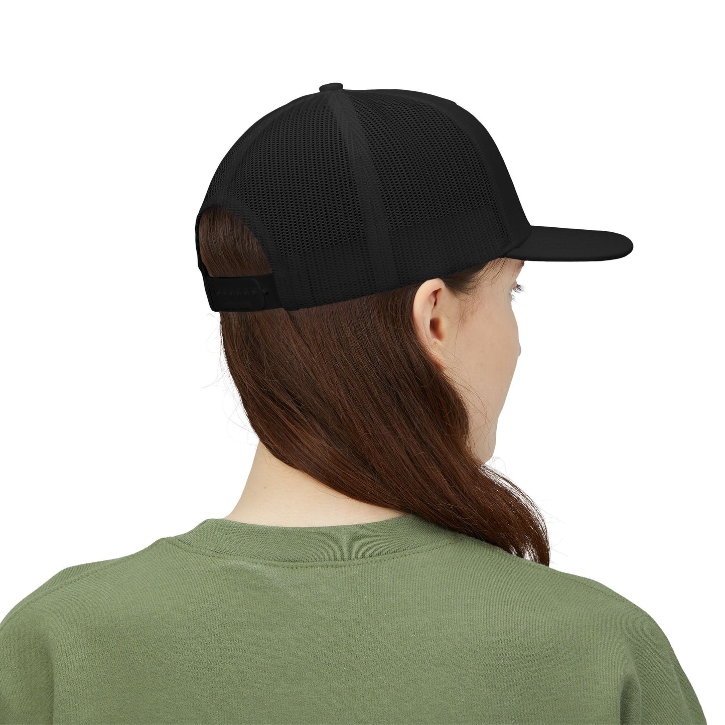 Gorilla Embroidered Snapback Trucker Cap — Casual Wildlife Hat for Outdoors & Everyday Wear
