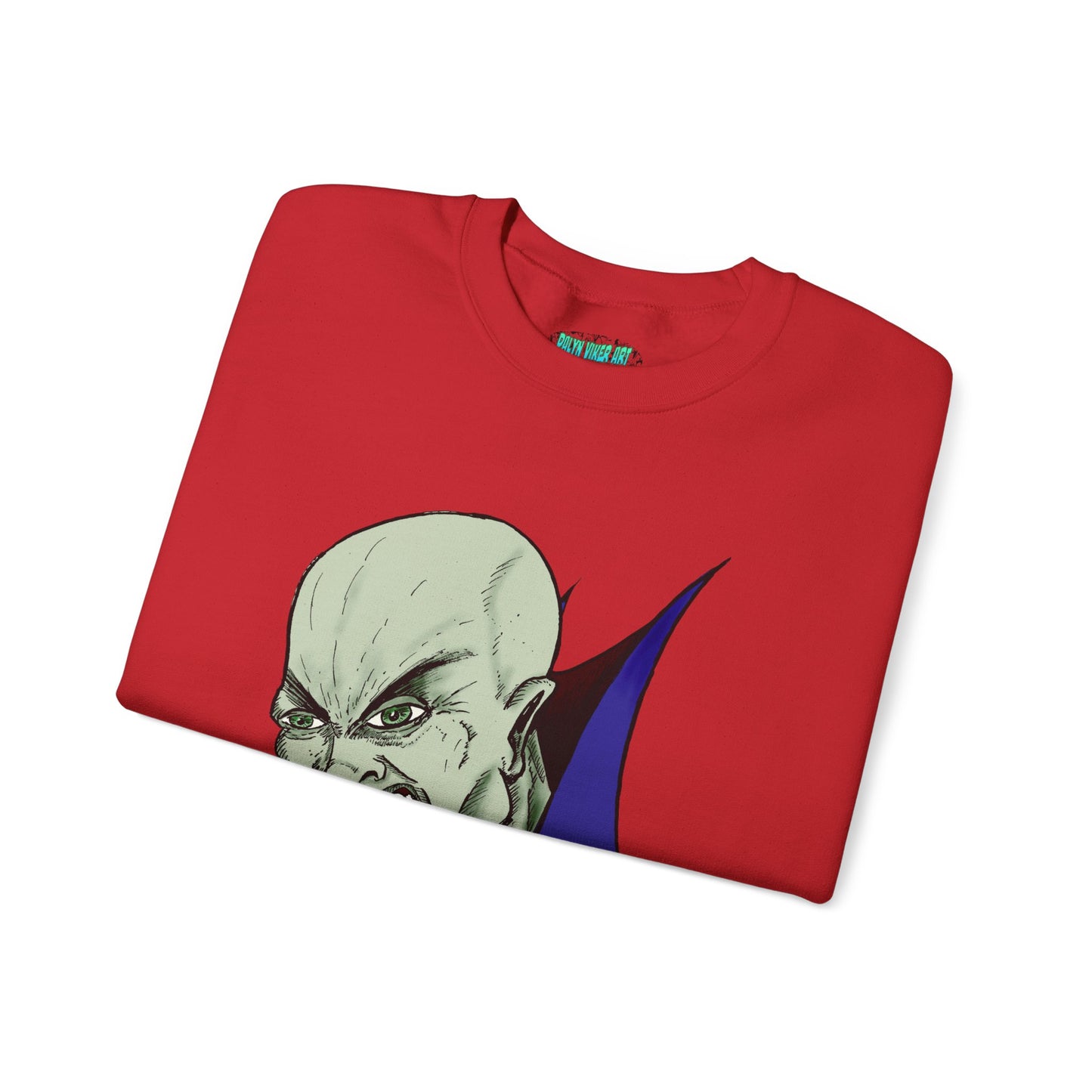 Vampire Graphic Sweatshirt for Halloween