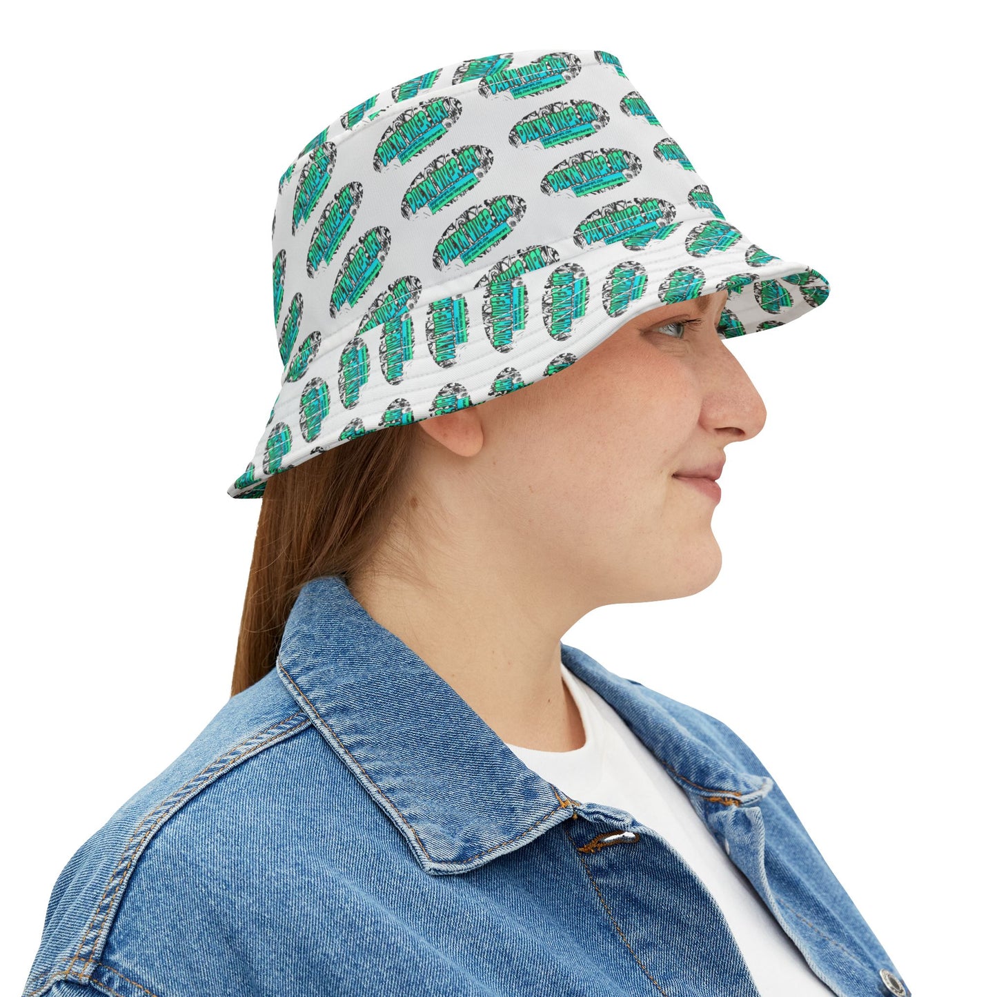 DALYN VIKER ART Trendy Graphic Bucket Hat - Perfect for Summer Style