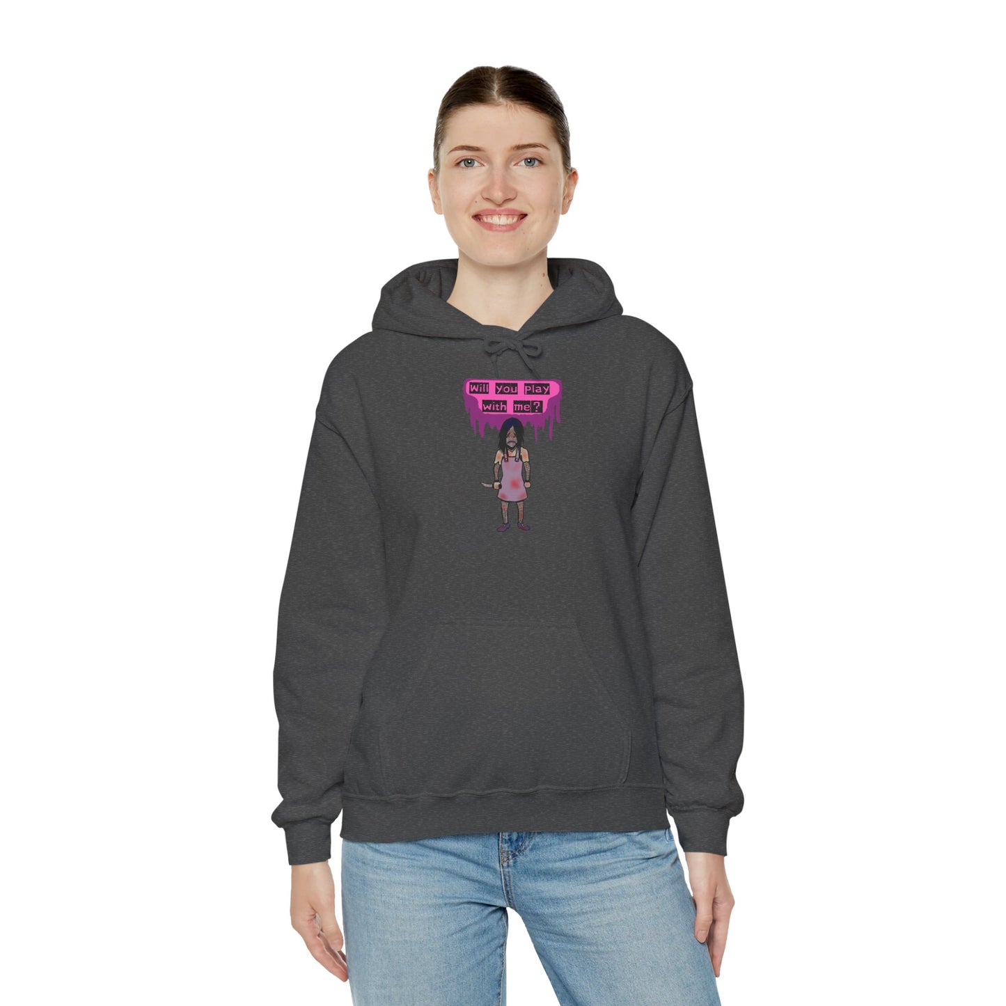 Cool Graphic Unisex Hoodie with Dripping Design, Stylish Sweatshirt, Casual Fashion, Streetwear Gift, Cozy Pullover