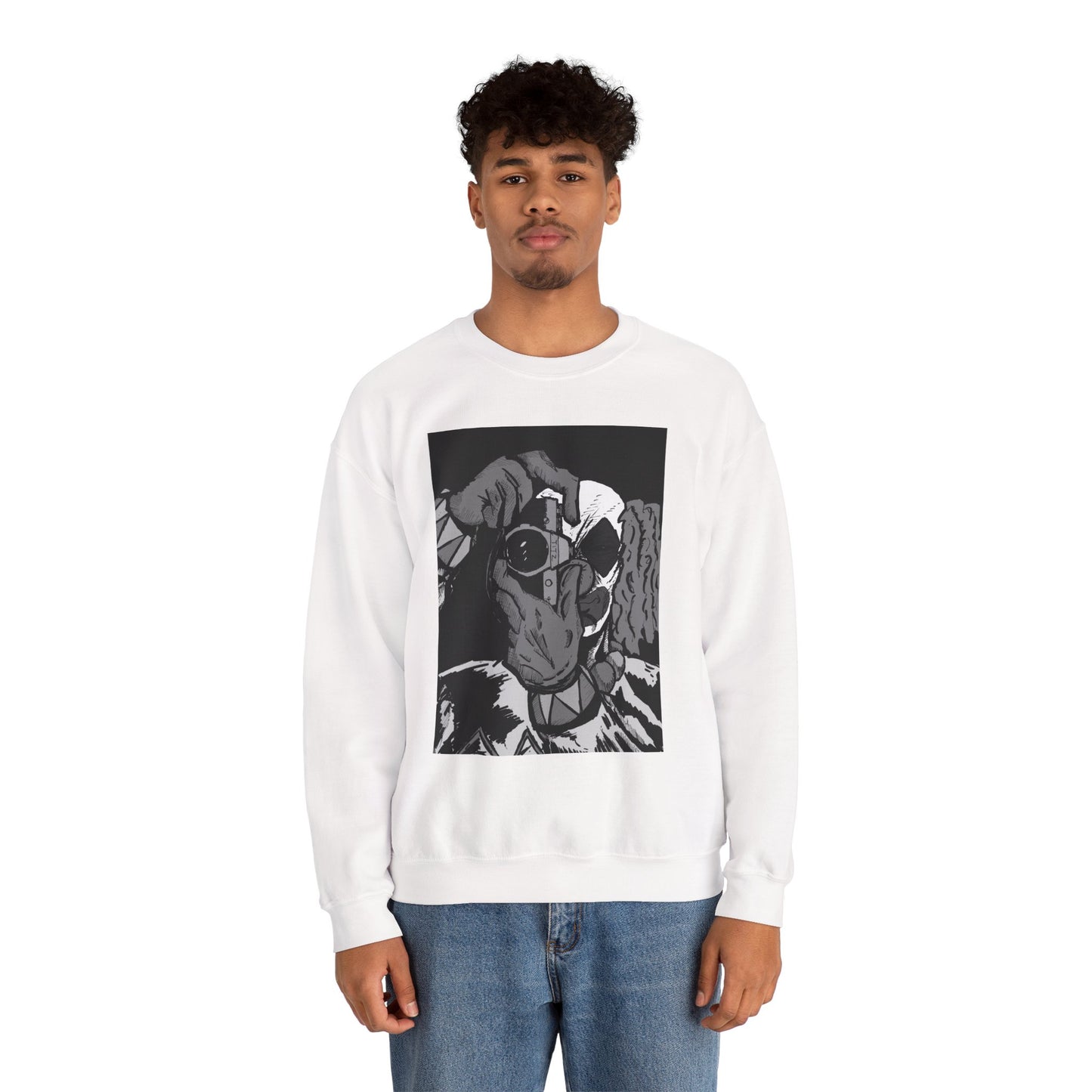 Blasto the Clown Retro Homage Photographer Sweatshirt