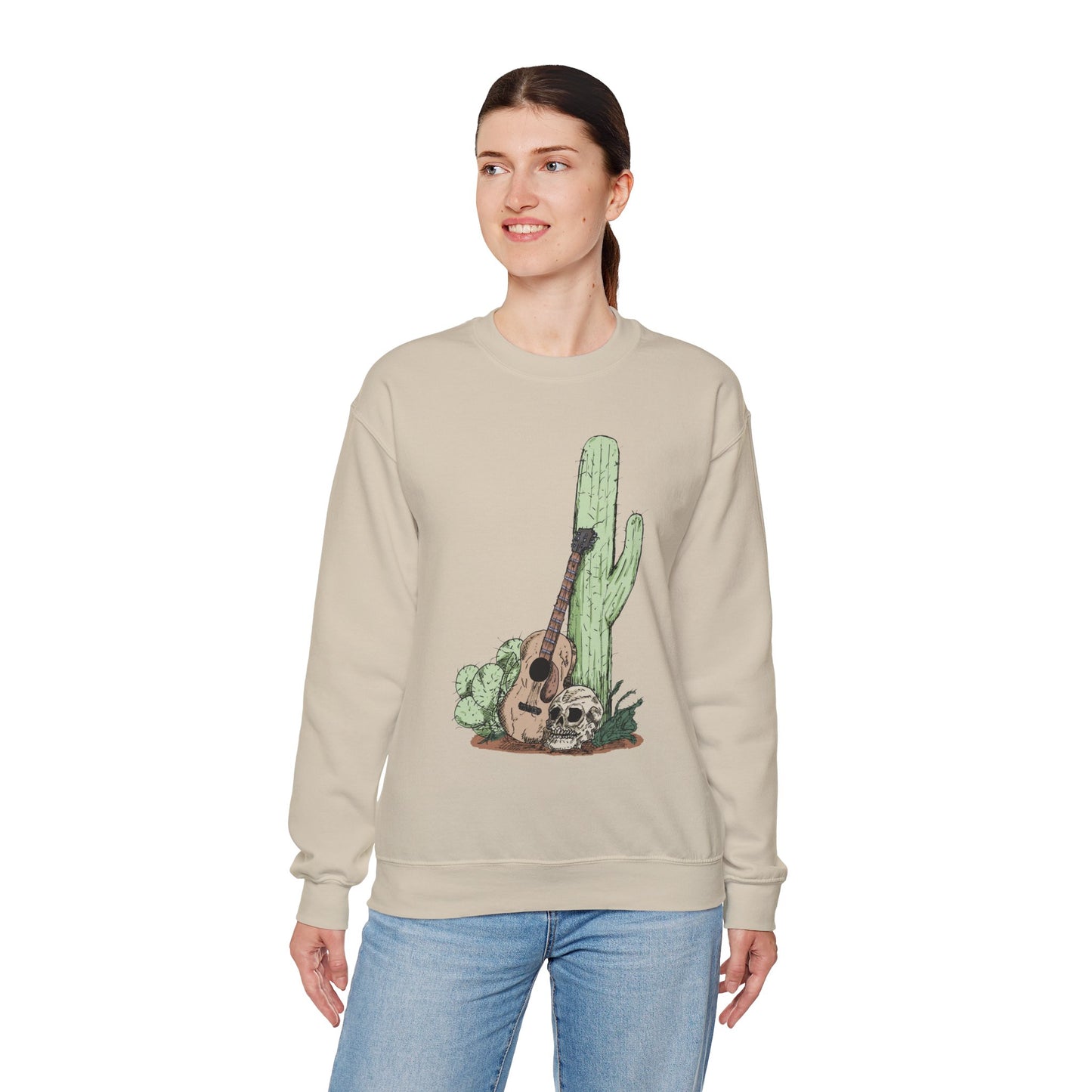 Cactus & Guitar Sweatshirt