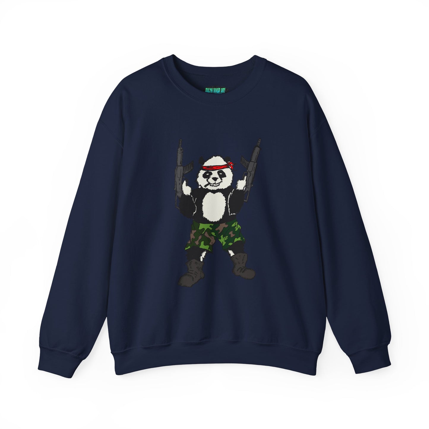 Panda Guns Crewneck Sweatshirt