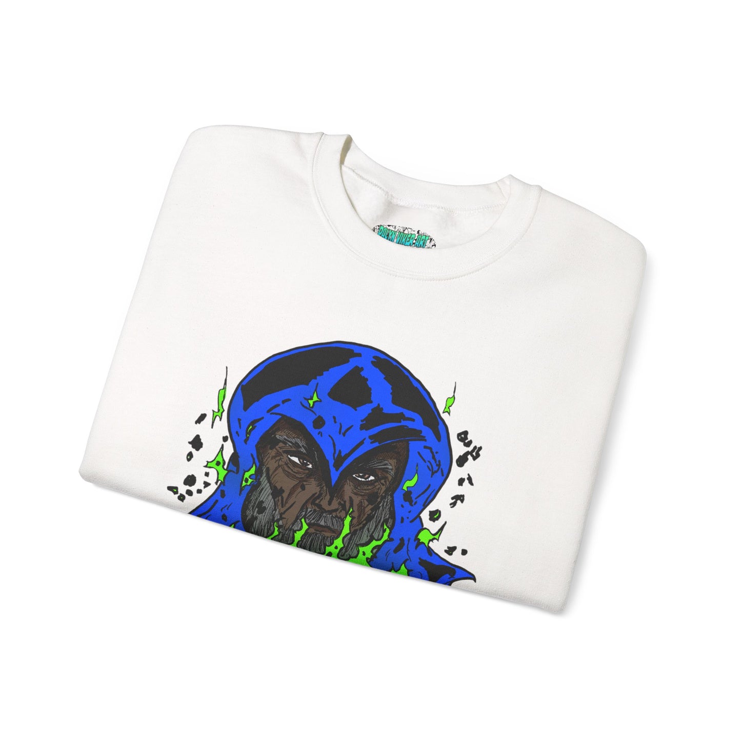 Cosmic Wizard Mystical Graphic Sweatshirt