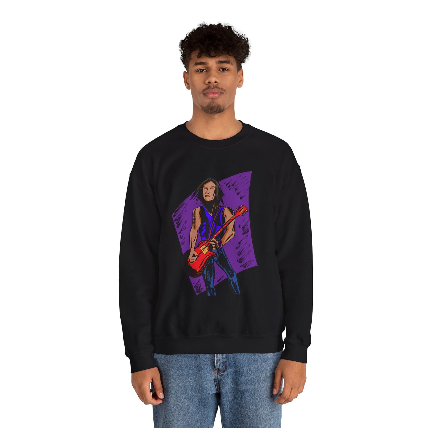 Rock Star Vintage Crewneck Sweatshirt