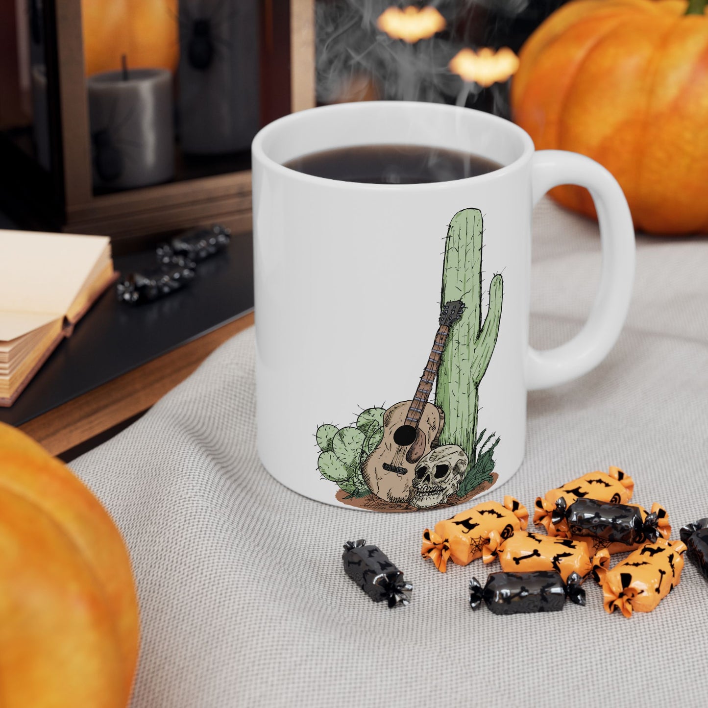 Cactus Ceramic Mug | Eco-Friendly Coffee Cup | Cute Plant Lover Gift | Home Decor | Greenery Lover Mug | Housewarming Gift