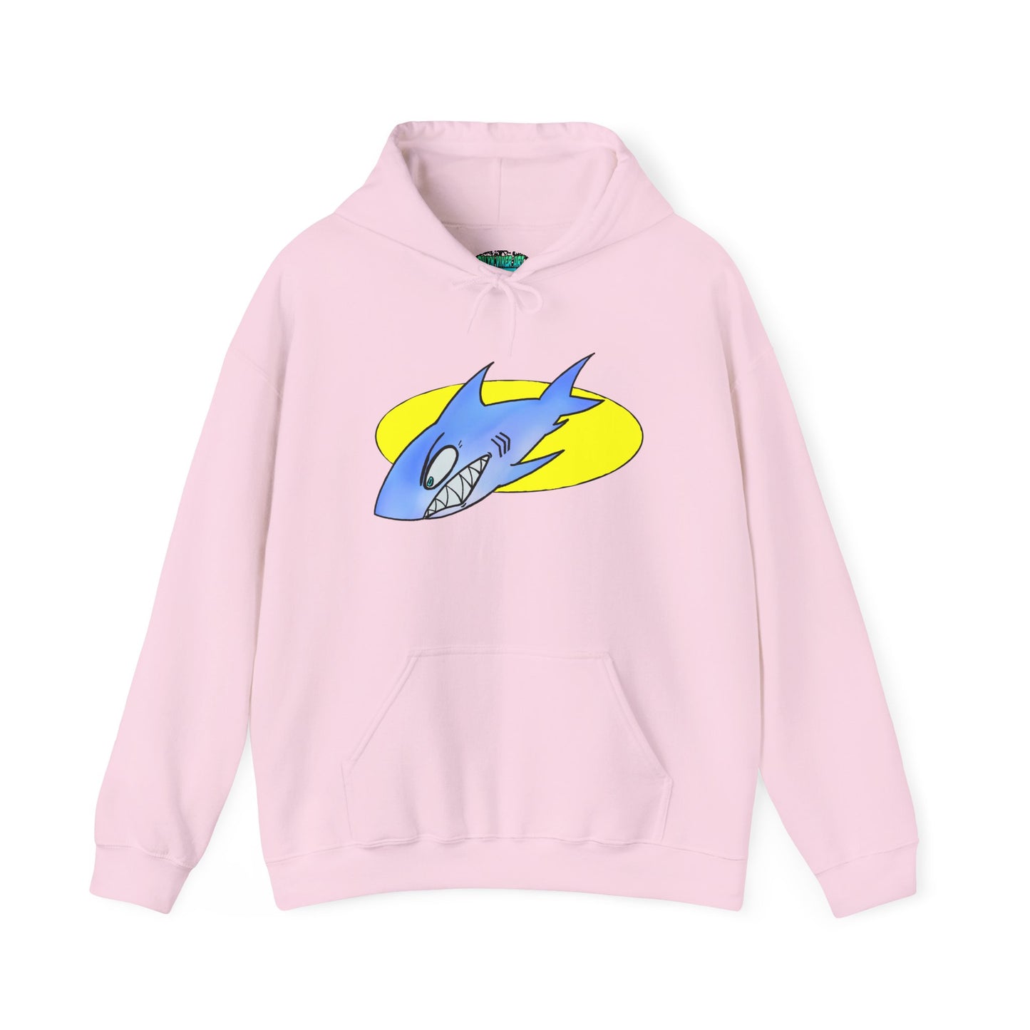 Cool Shark Graphic Hoodie - Unisex Heavy Blend Sweatshirt for Ocean Lovers, Gift for Men and Women, Beach Vibes, Casual Wear, Unique Design