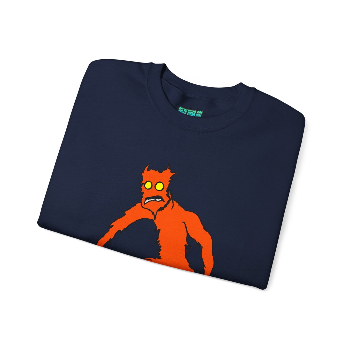 Spooky Monster Crewneck Sweatshirt