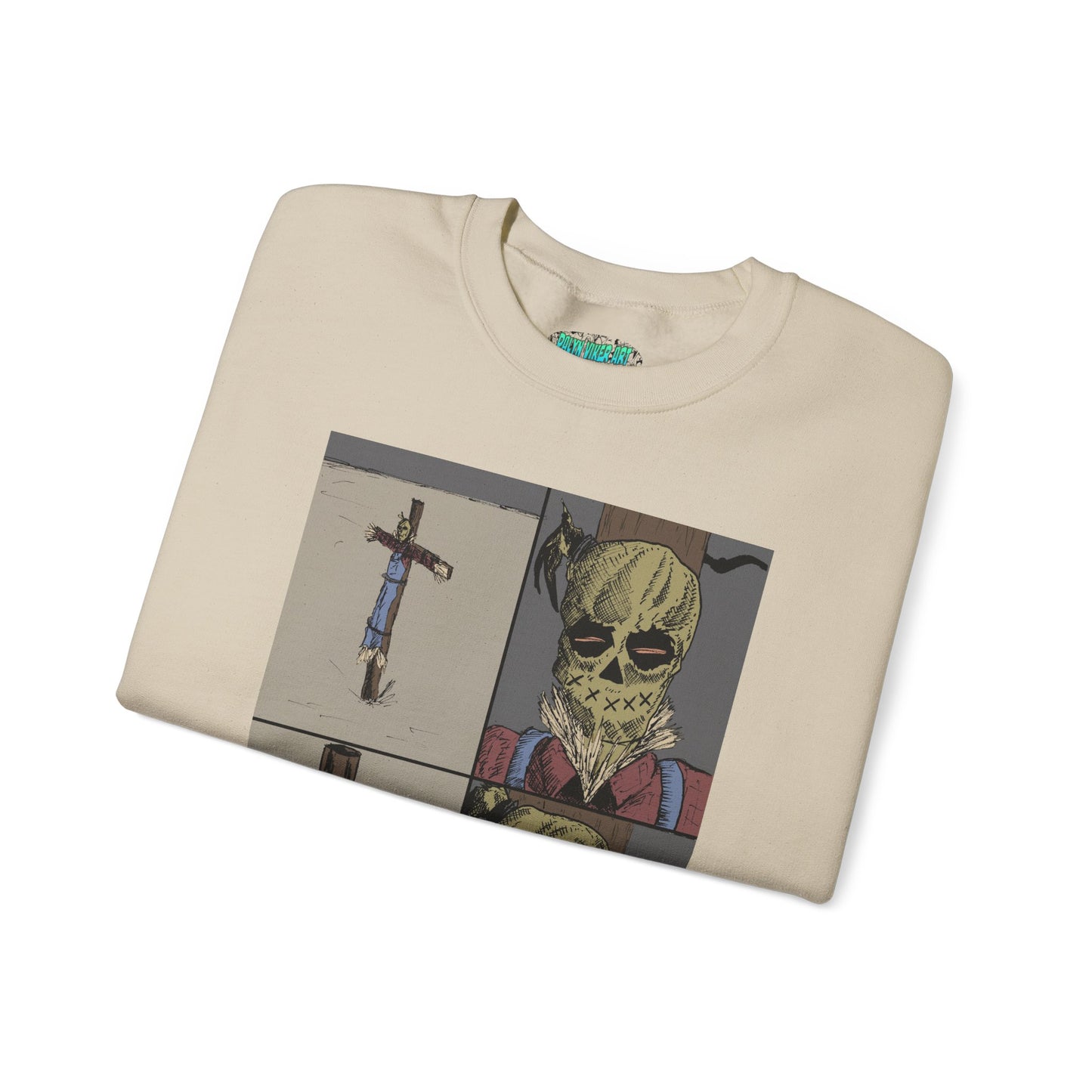 Scarecrow Graphic Crewneck Sweatshirt