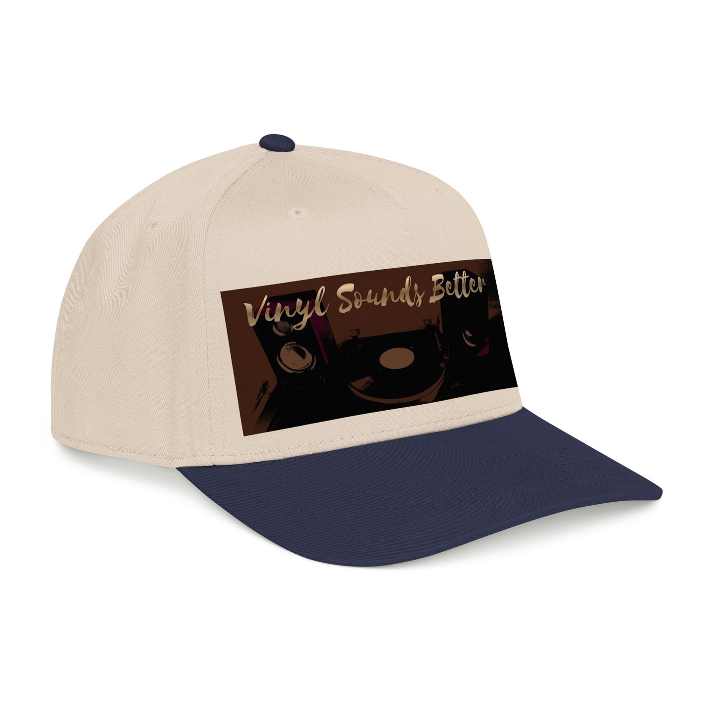 Vinyl Sounds Better - Mid Profile Baseball Cap