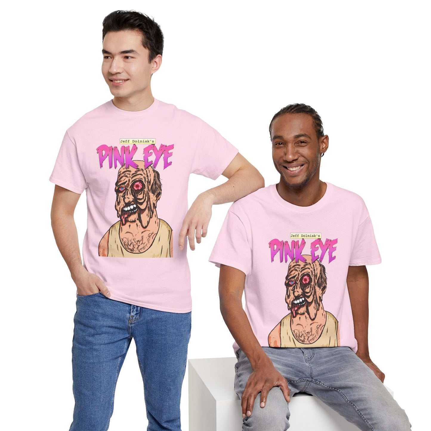 Pink Eye - Body Horror Illustration T-Shirt