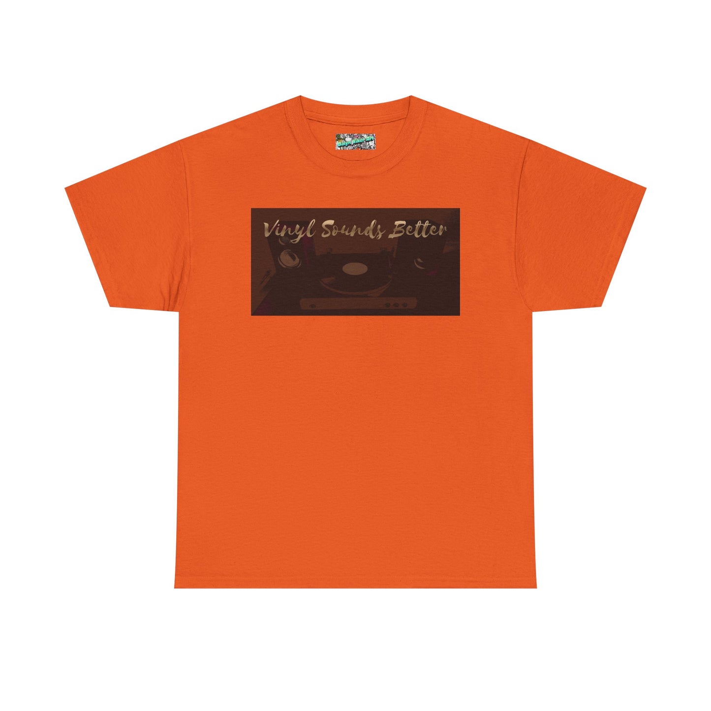 Vinyl Sounds Better T-Shirt — Retro Record Player Tee for Music Lovers