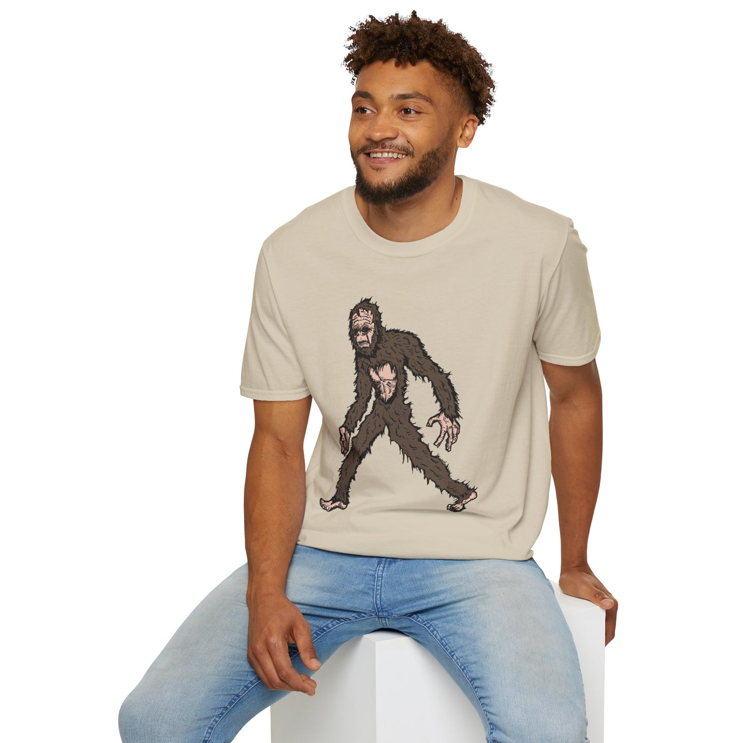 Bigfoot Stroll Unisex Softstyle T-Shirt