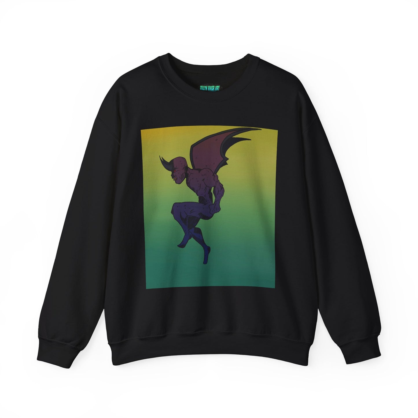 Gradient Demon Unisex Heavy Blend™ Crewneck Sweatshirt