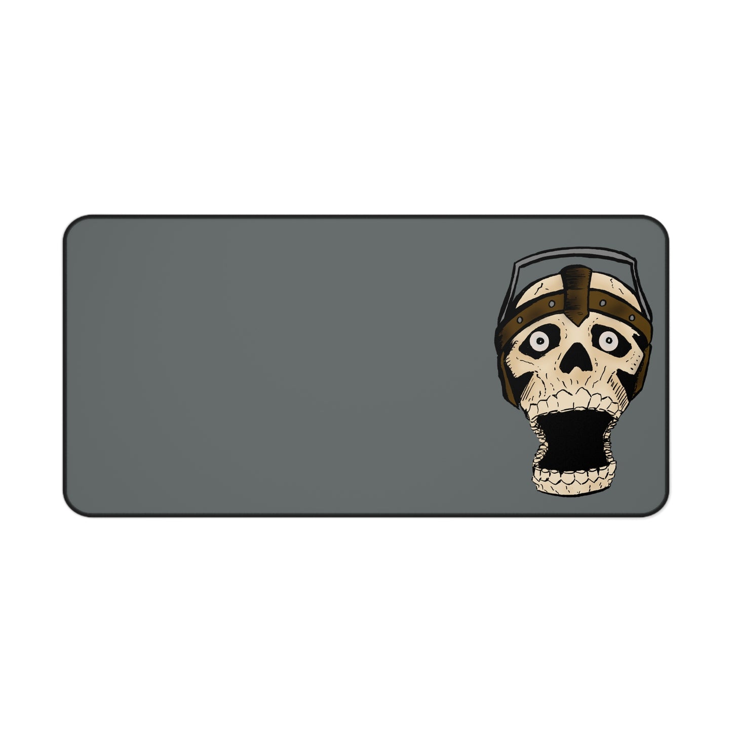 Screaming Skull Design Desk Mat - Unique Office Decor, Gaming Accessory, Personalized Gift, Halloween Decoration, Home Office Essentials