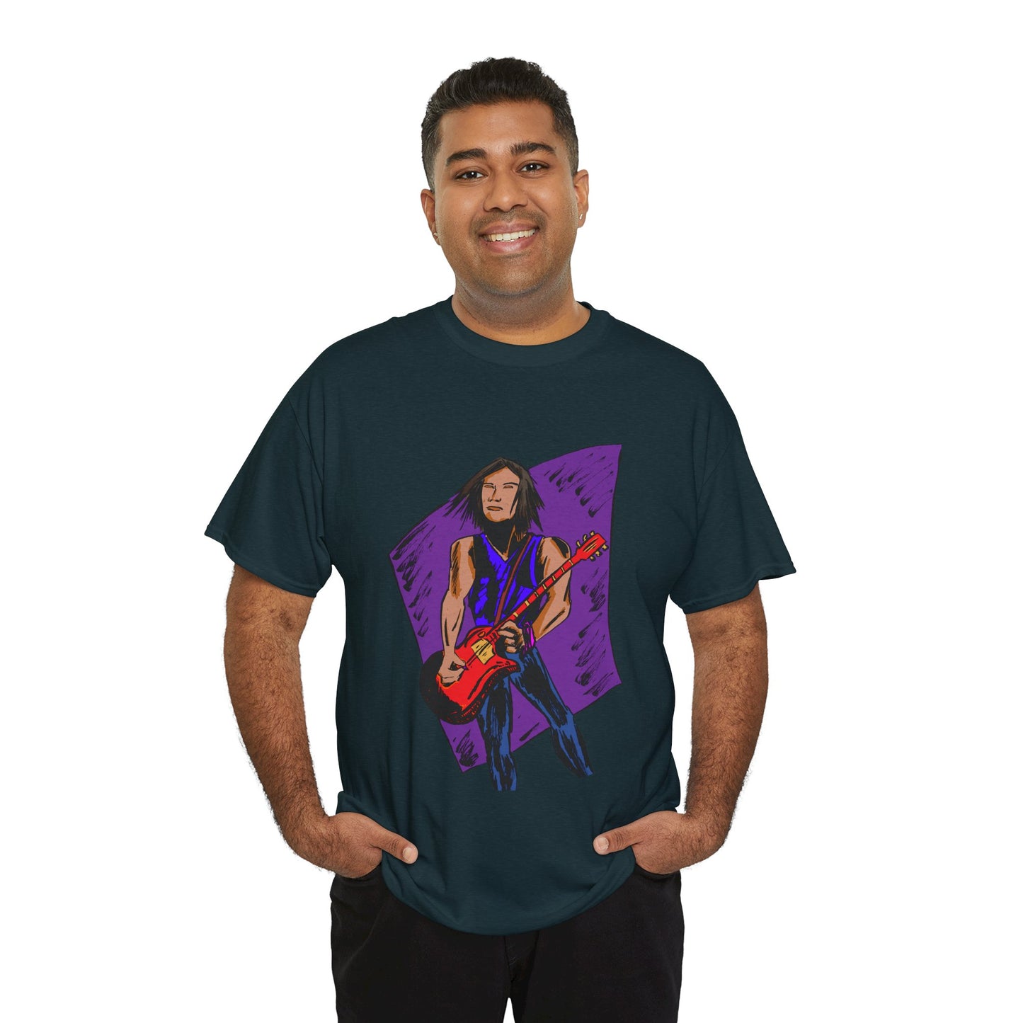 Rockstar Graphic Tee, Music Lover Shirt, Unisex Cotton T-Shirt, Gift for Musicians, Festival Outfit