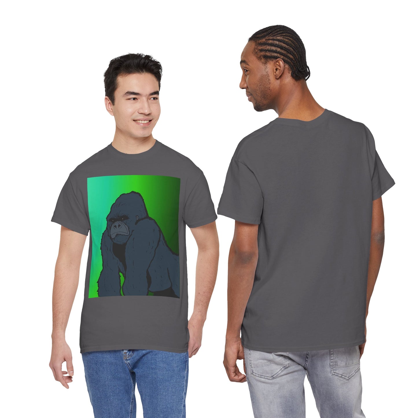 Gorilla Portrait Tee – Graphic Ape Illustration T-Shirt