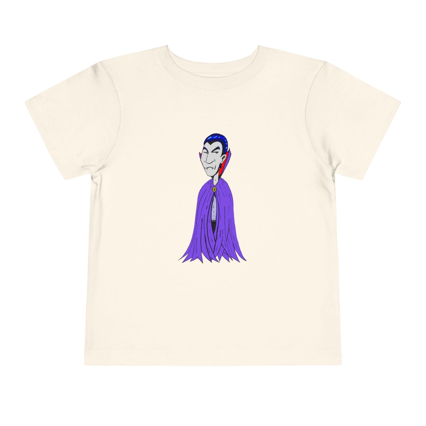 Toddler Tee — Cute Cartoon Vampire Graphic Shirt for Kids