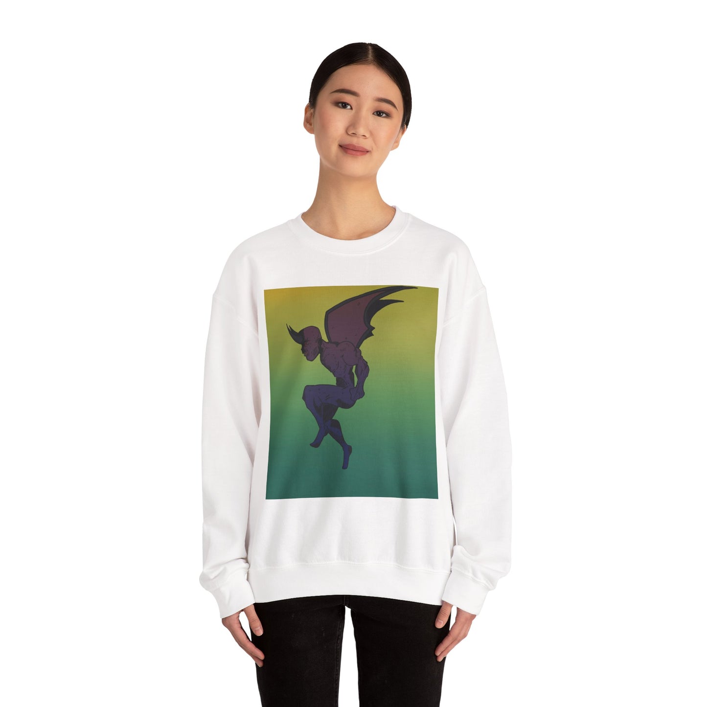 Gradient Demon Unisex Heavy Blend™ Crewneck Sweatshirt