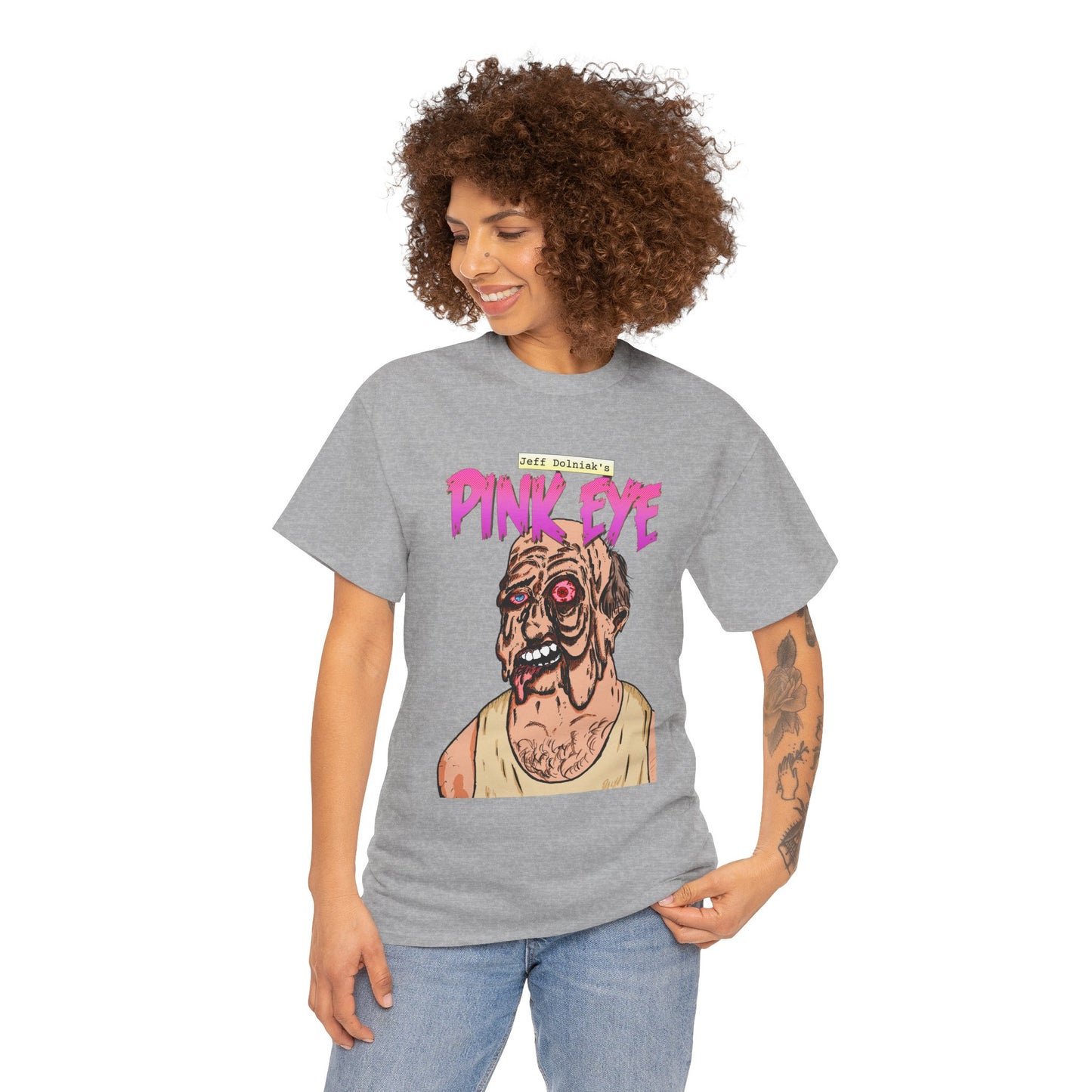 Pink Eye - Body Horror Illustration T-Shirt