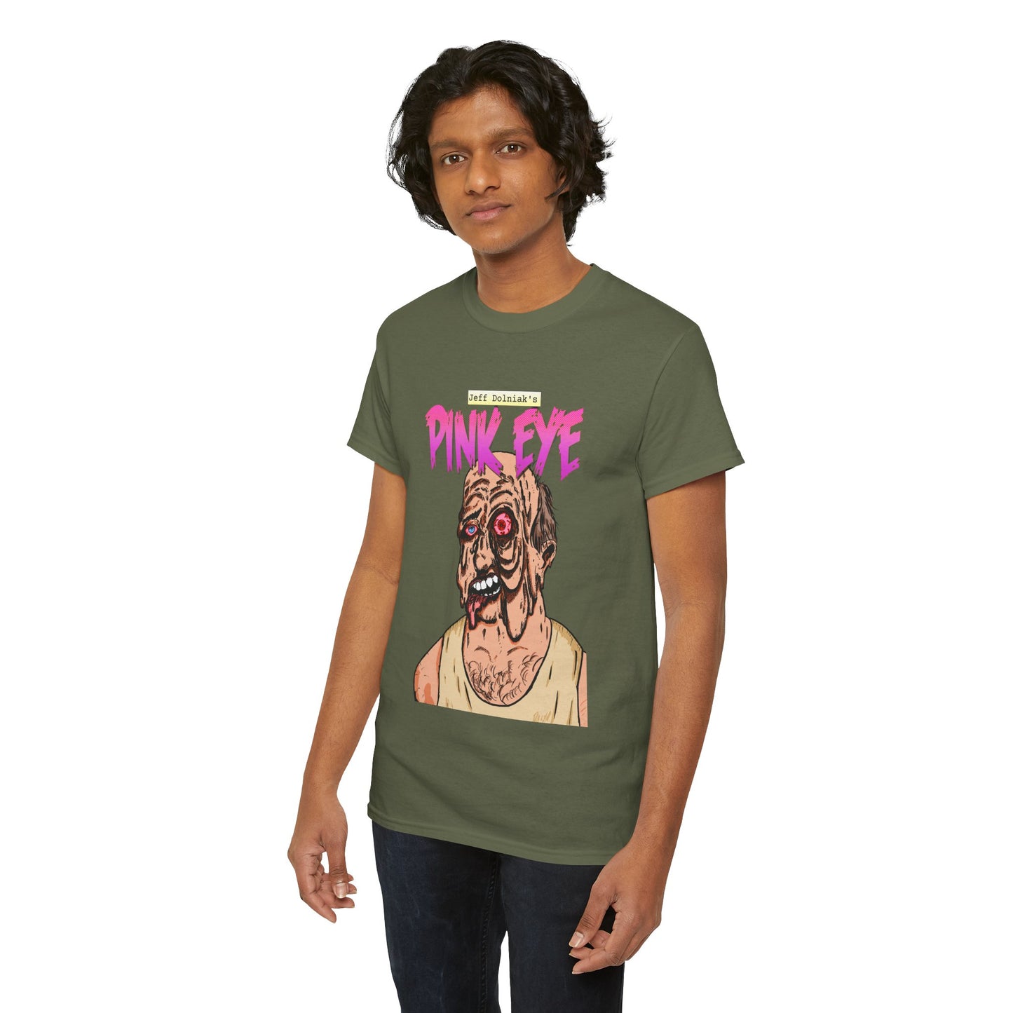 Pink Eye - Body Horror Illustration T-Shirt
