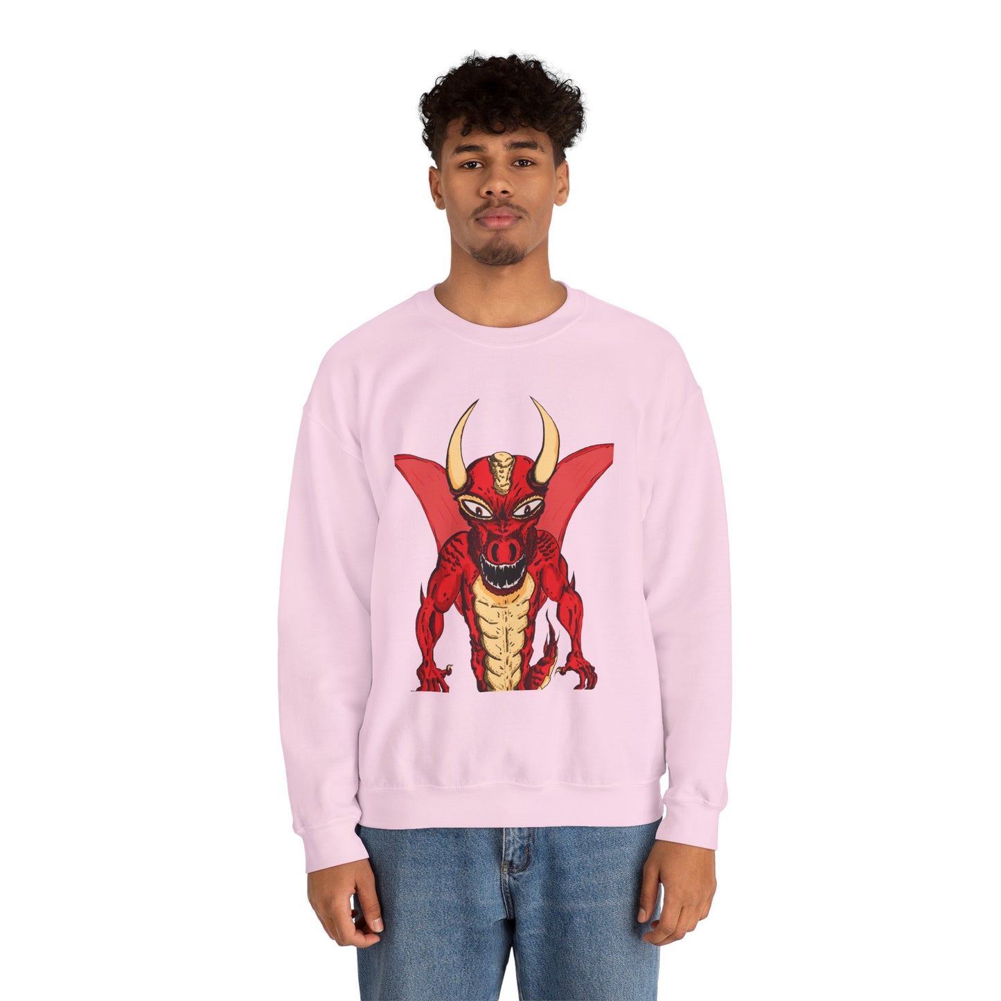 Fierce Dragon Unisex Crewneck Sweatshirt