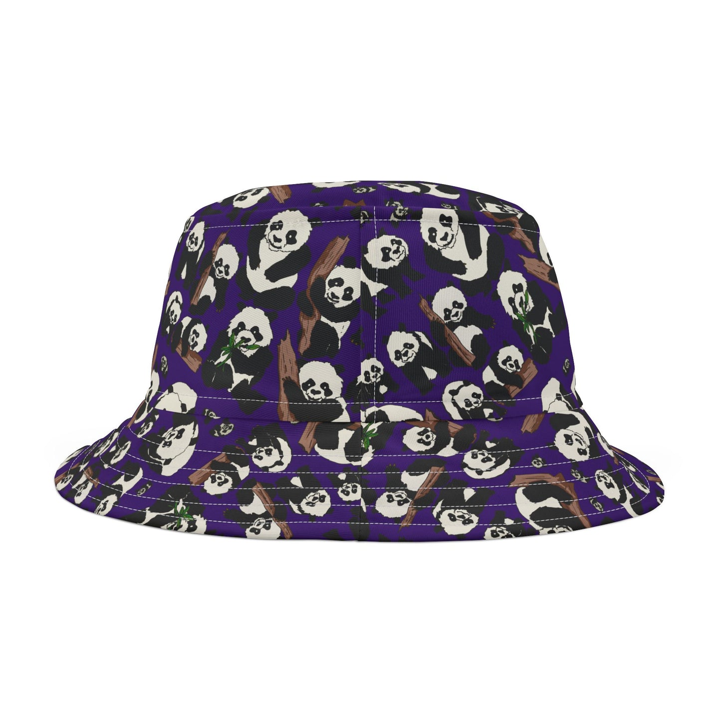 Playful Panda Bucket Hat, Cute Summer Accessory, Perfect for Kids and Adults, Vacation Hat, Trendy Gift Idea