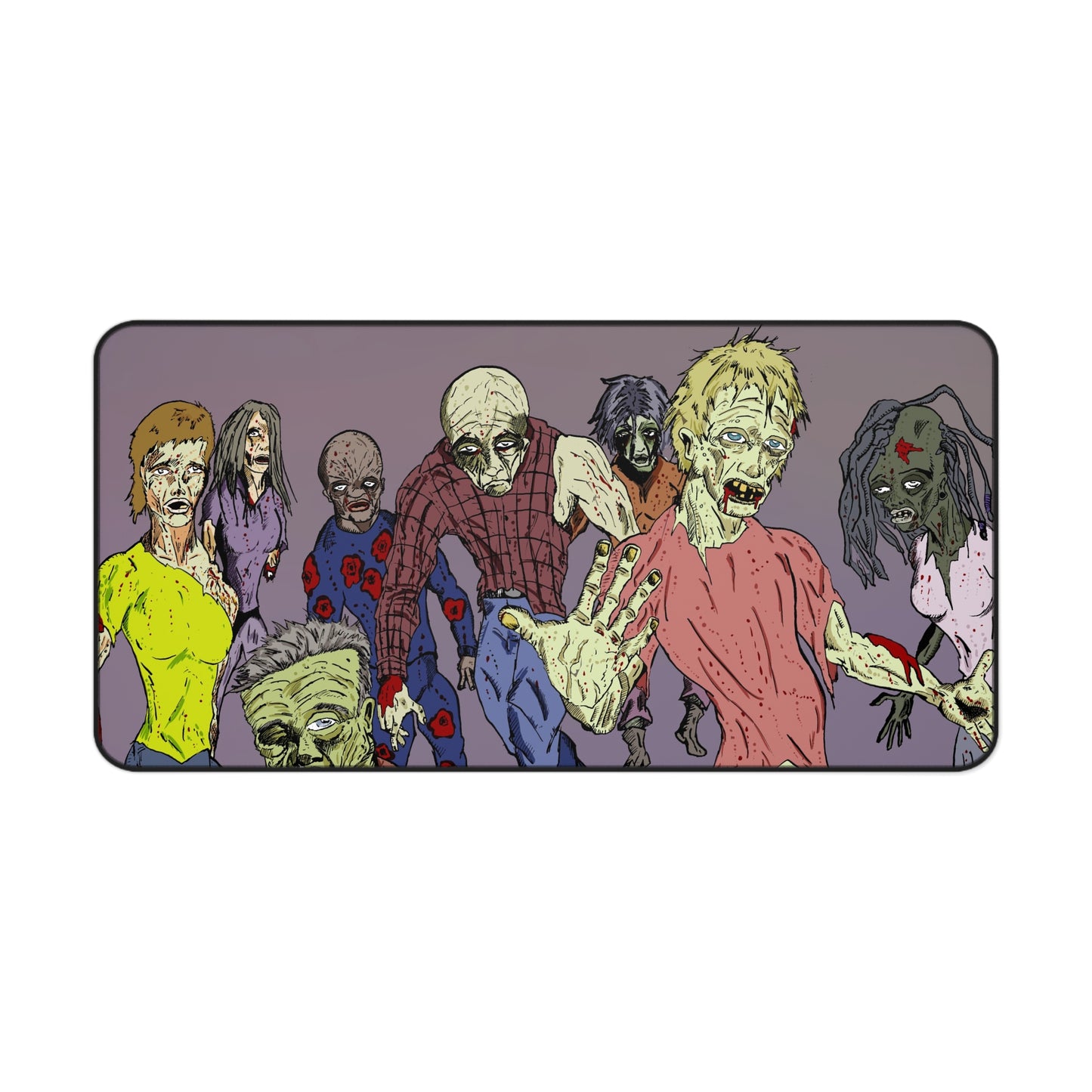 Zombie Incursion Desk Mat