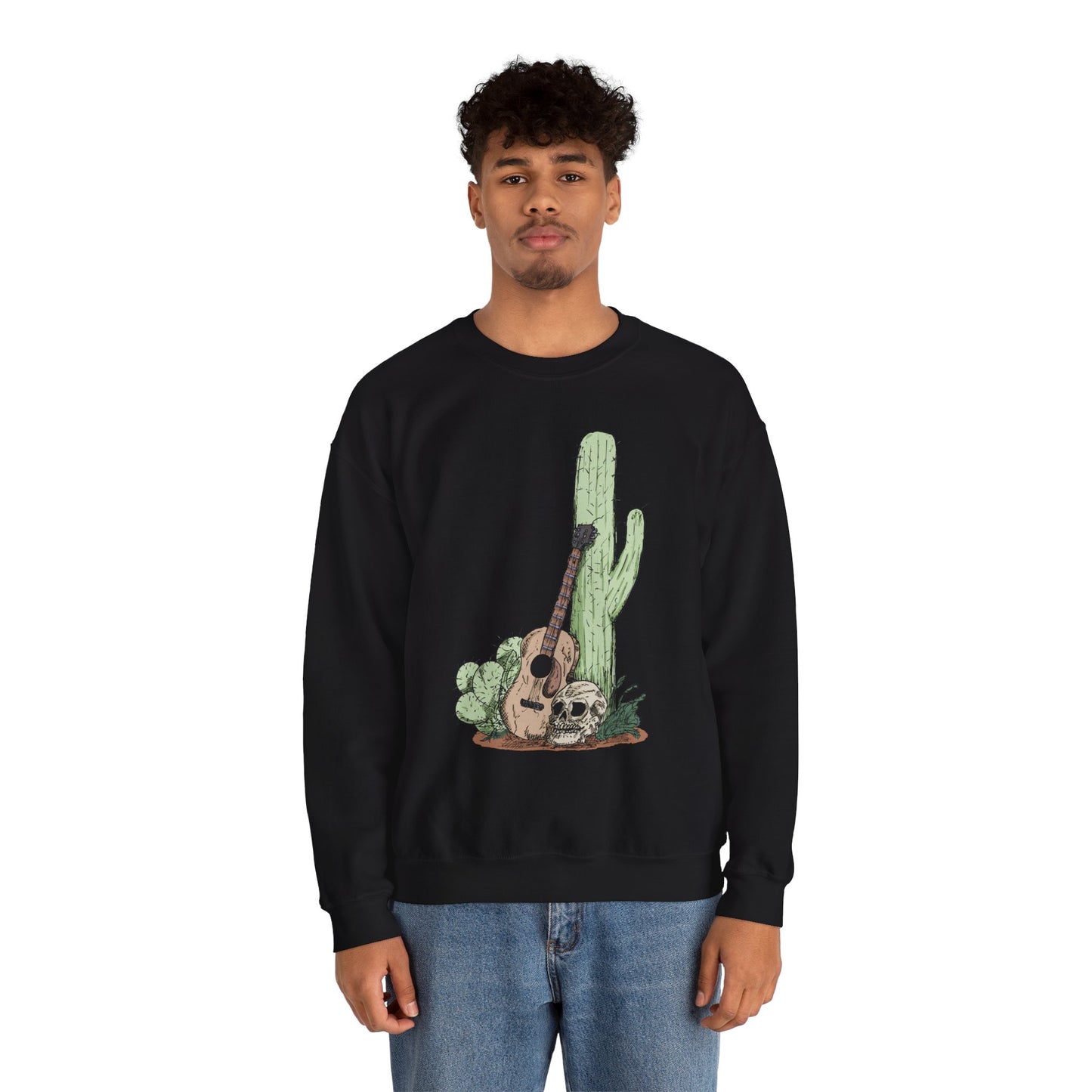 Cactus & Guitar Sweatshirt