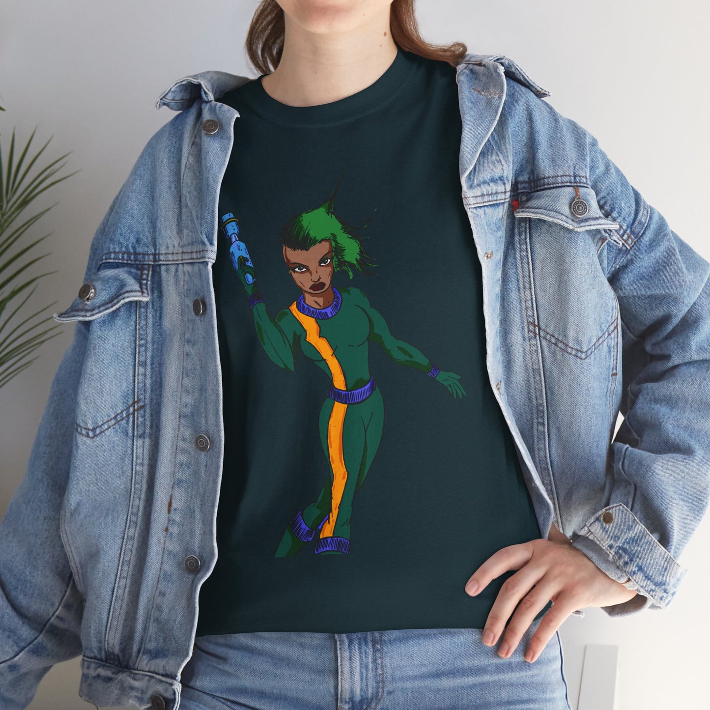 Cool Retro Graphic Tee with Galactic Design, Unisex Cotton Shirt, Casual Wear, Gift Idea for Fans, Streetwear Style, Unique Apparel