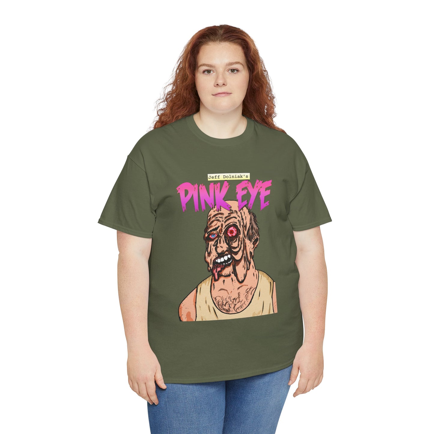 Pink Eye - Body Horror Illustration T-Shirt