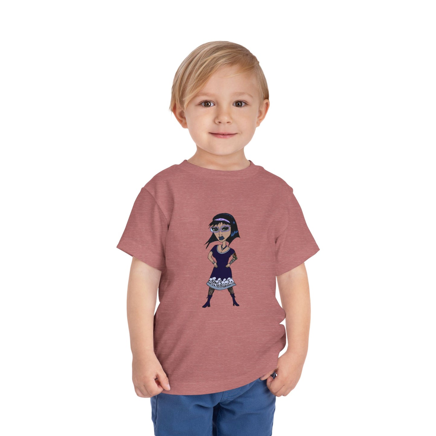 Goth Girl Toddler Tee