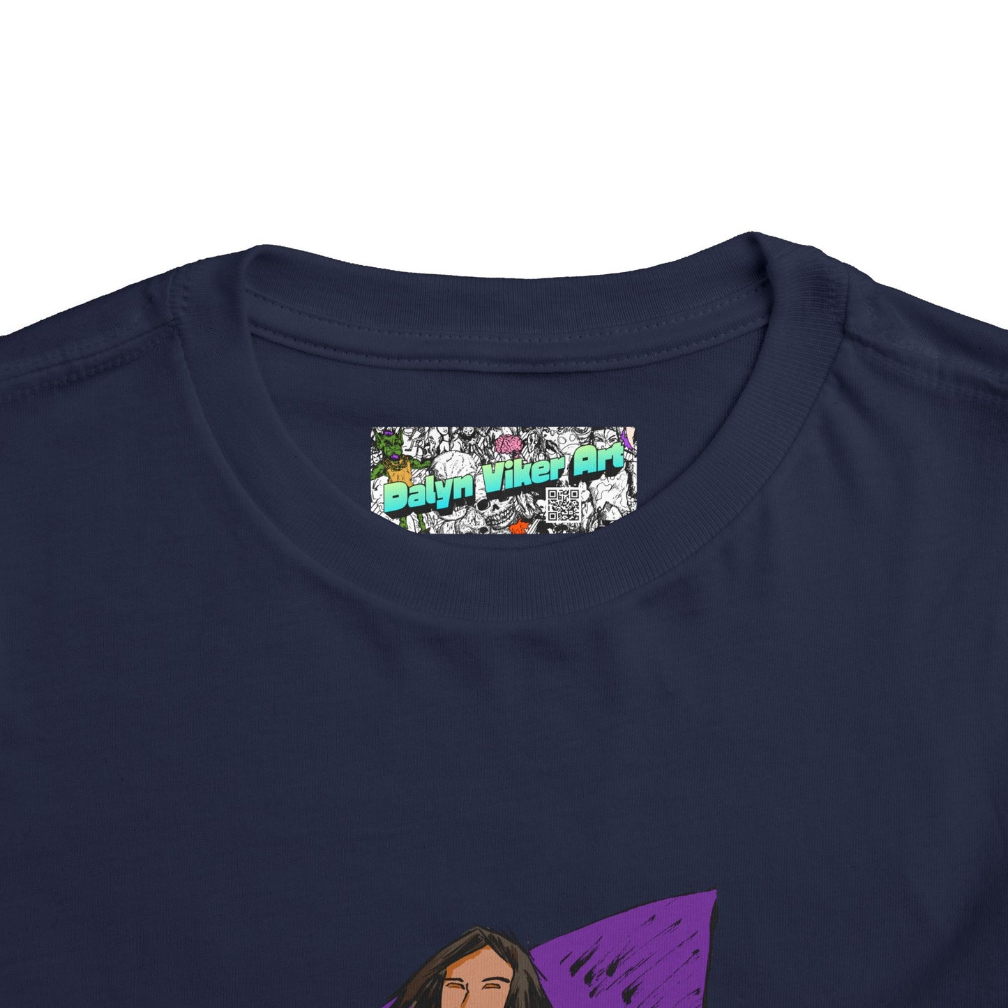 Toddler Tee — Rock Star Guitarist Graphic Kids Shirt