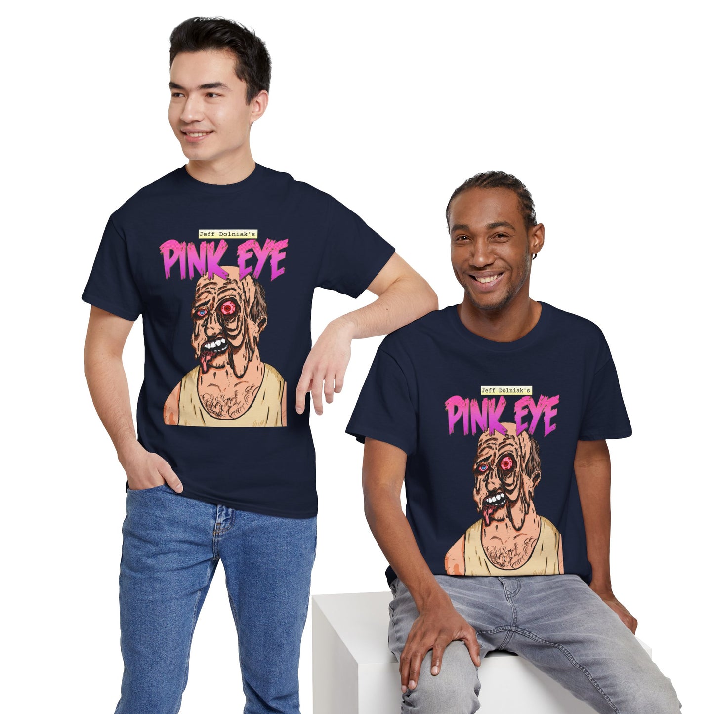 Pink Eye - Body Horror Illustration T-Shirt