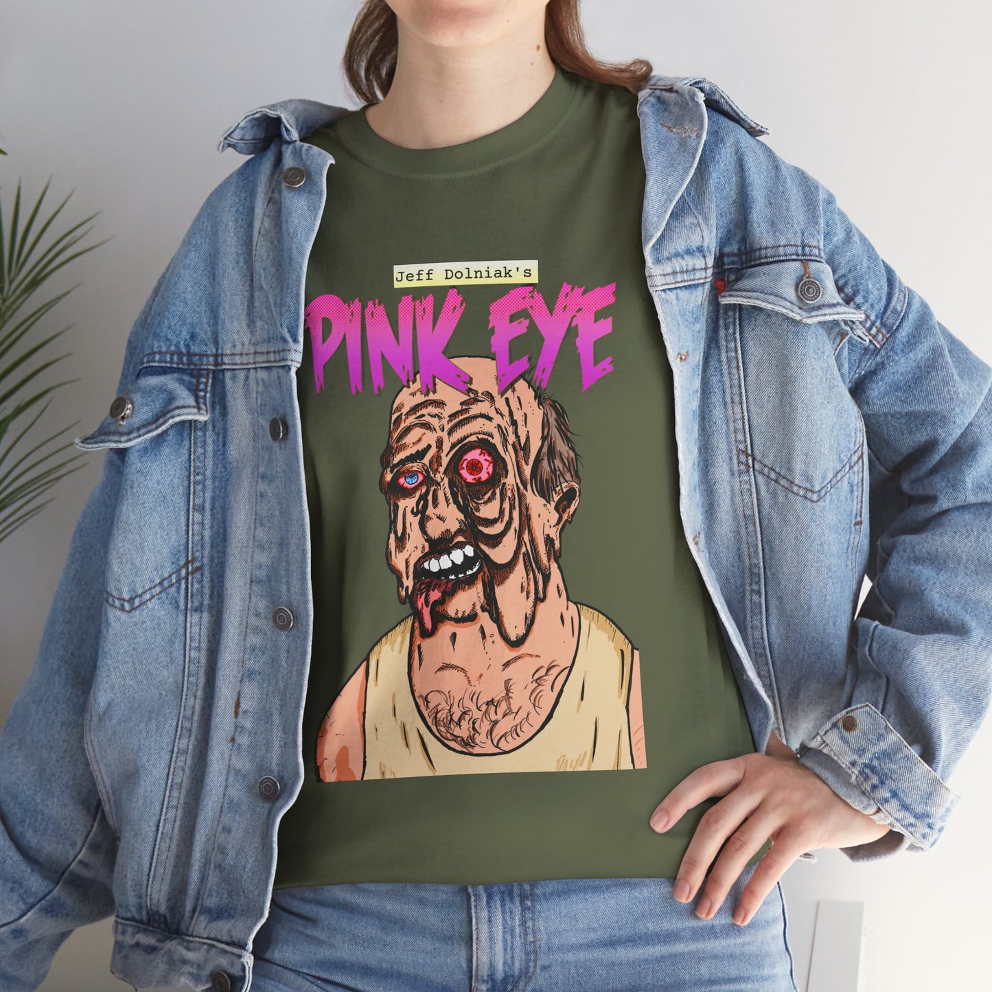 Pink Eye - Body Horror Illustration T-Shirt