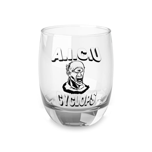 Funny Cyclops Whiskey Glass - Unique A.I.C.U. Gift for Whiskey Lovers