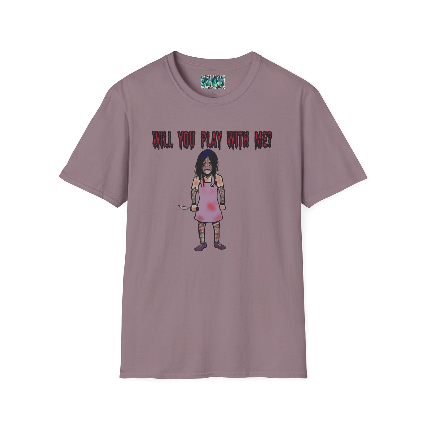 Will You Play With Me?  Unisex Softstyle T-Shirt