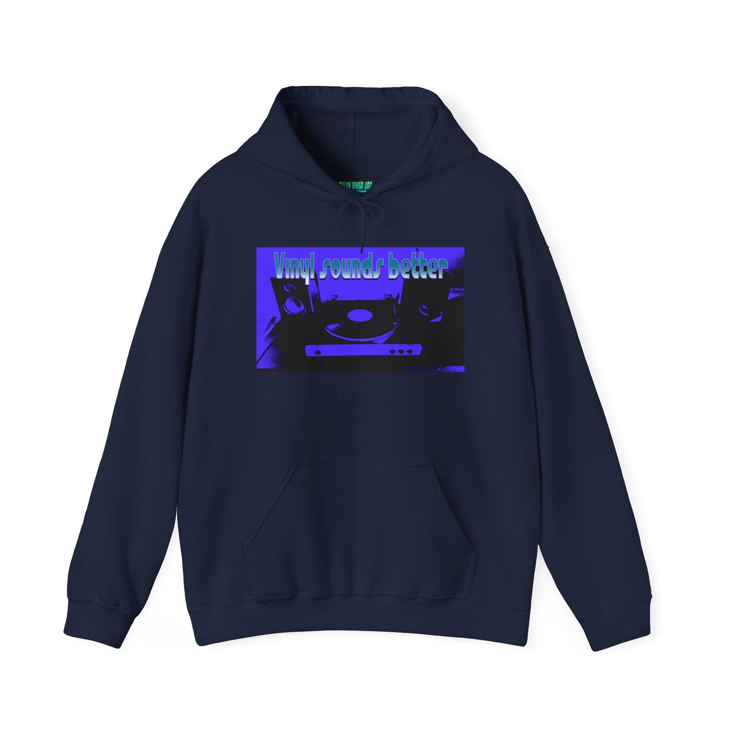 Vinyl Sounds Better Hoodie, Perfect for Music Lovers, Gift for DJs, Casual Wear, Comfortable Sweatshirt, Trendy Music Apparel
