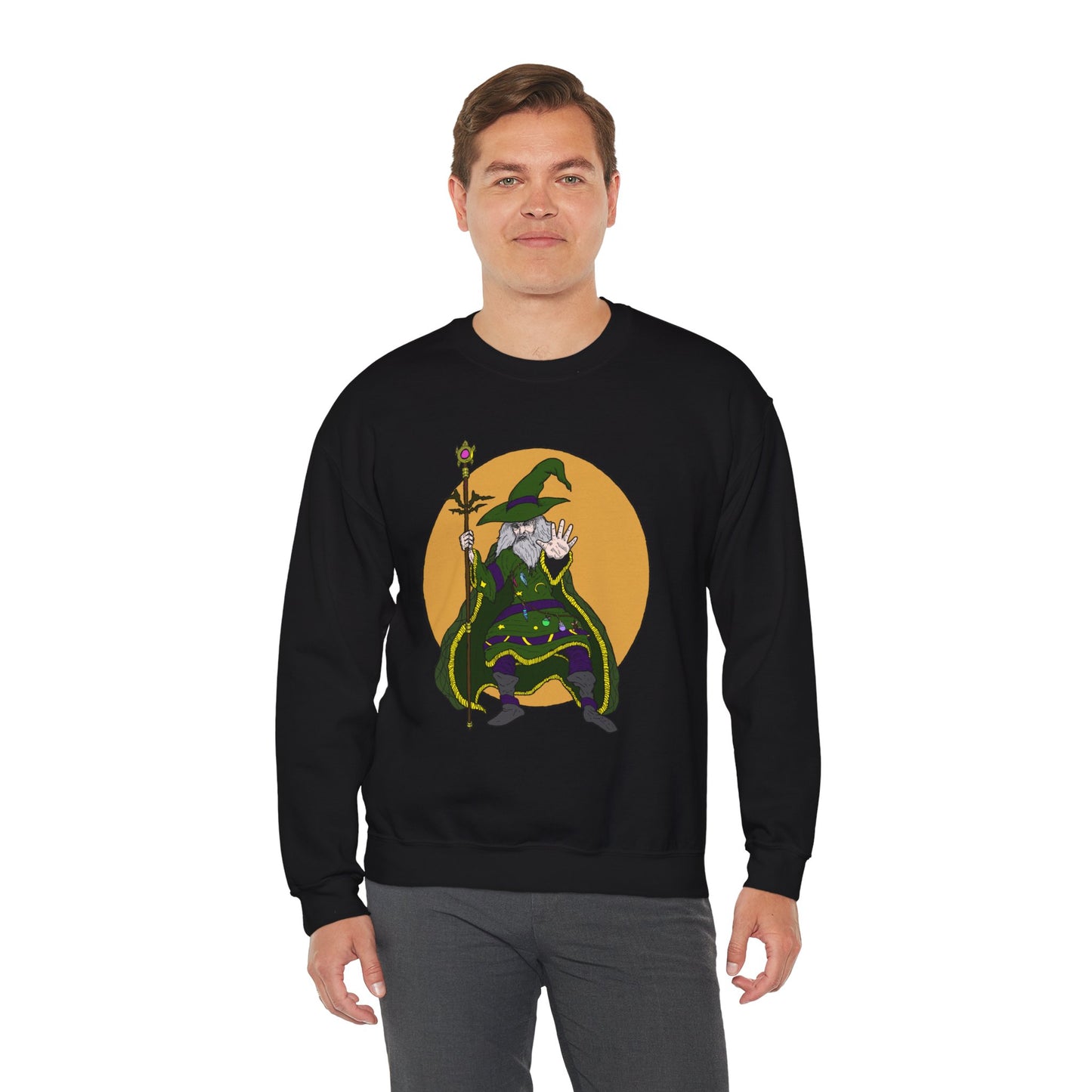 Wizard-Themed Unisex Crewneck Sweatshirt