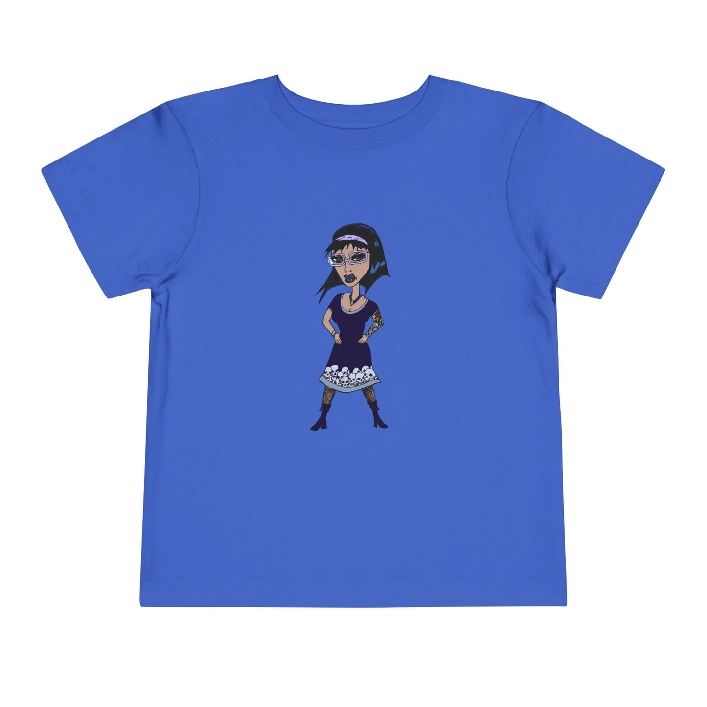 Goth Girl Toddler Tee