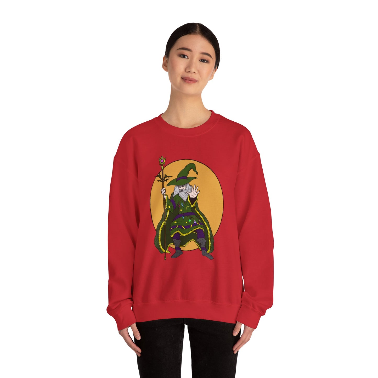 Wizard-Themed Unisex Crewneck Sweatshirt