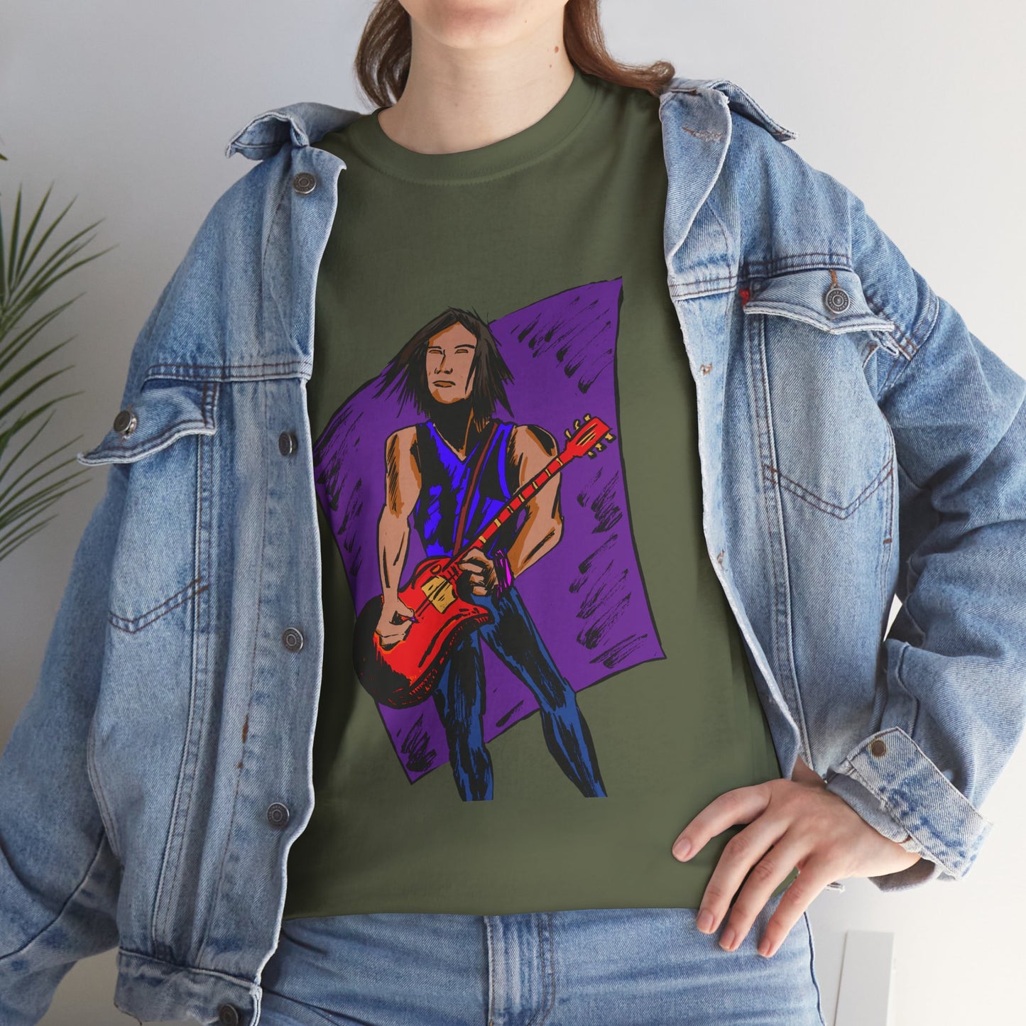 Rockstar Graphic Tee, Music Lover Shirt, Unisex Cotton T-Shirt, Gift for Musicians, Festival Outfit
