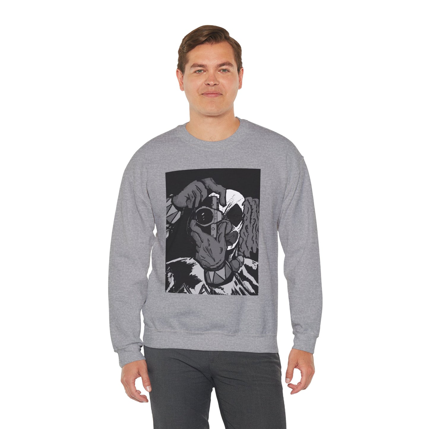 Blasto the Clown Retro Homage Photographer Sweatshirt
