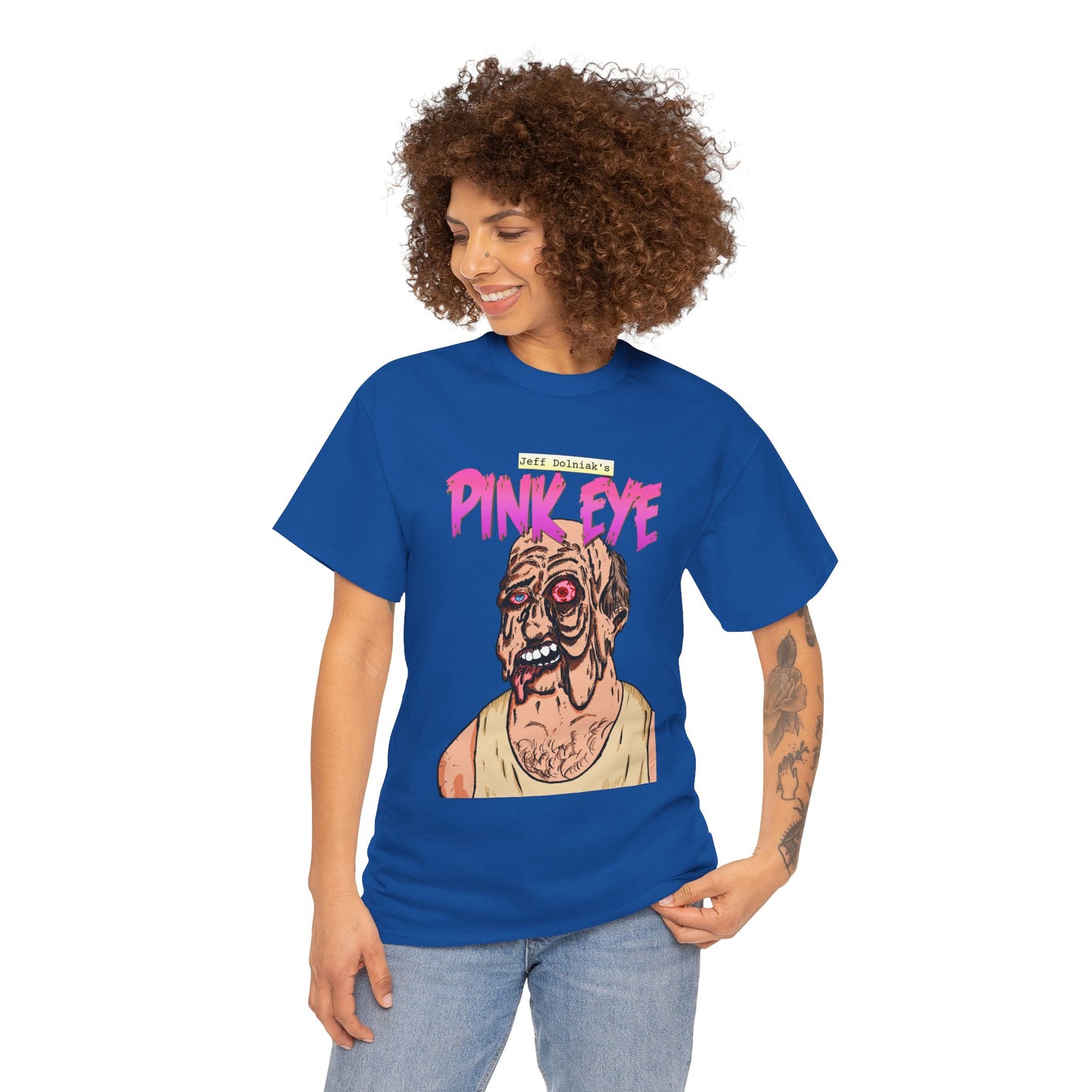Pink Eye - Body Horror Illustration T-Shirt