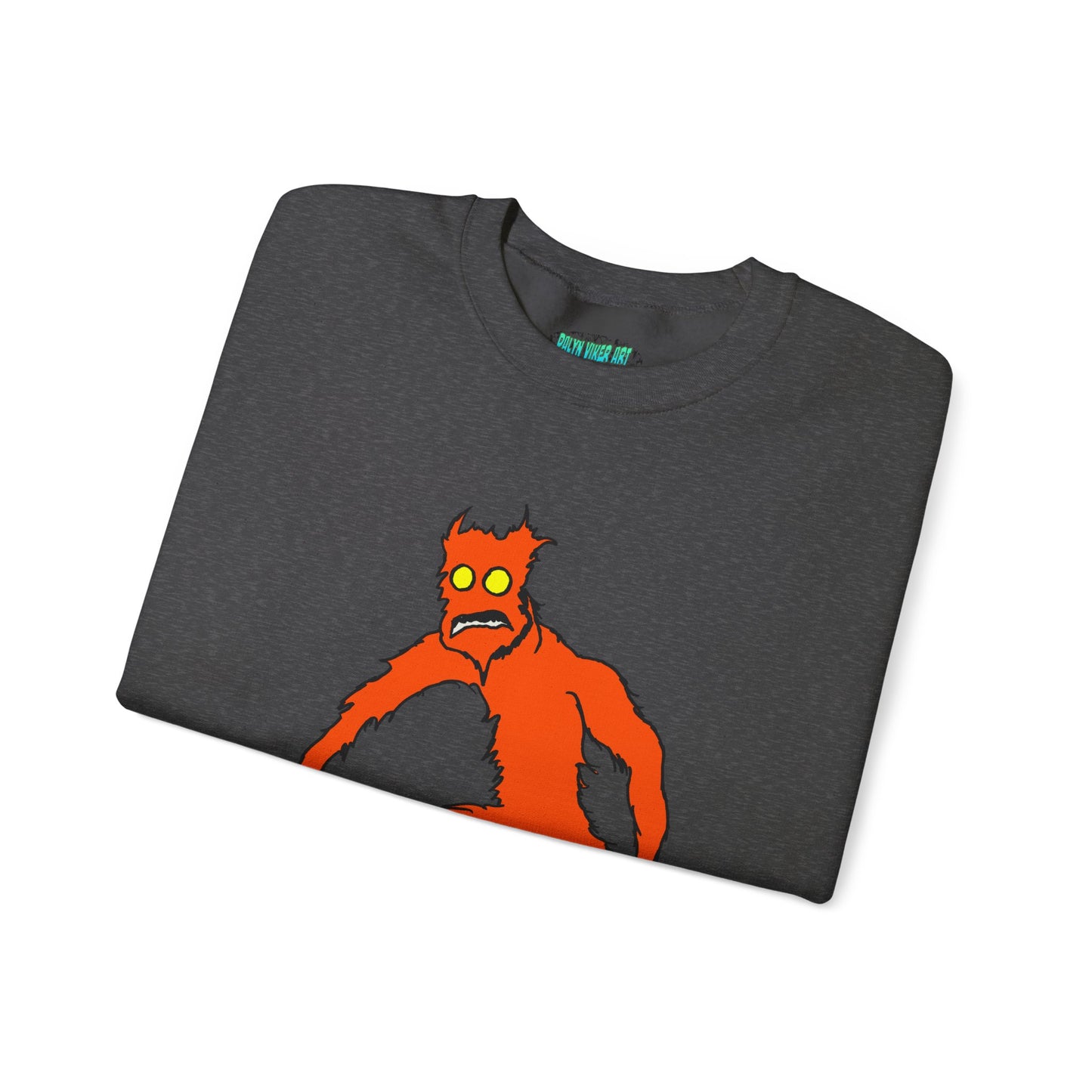 Spooky Monster Crewneck Sweatshirt