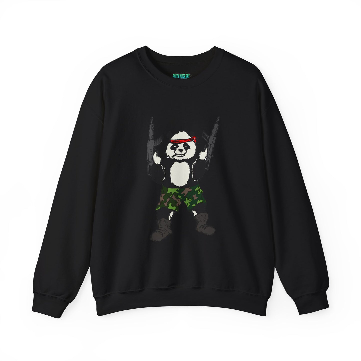 Panda Guns Crewneck Sweatshirt