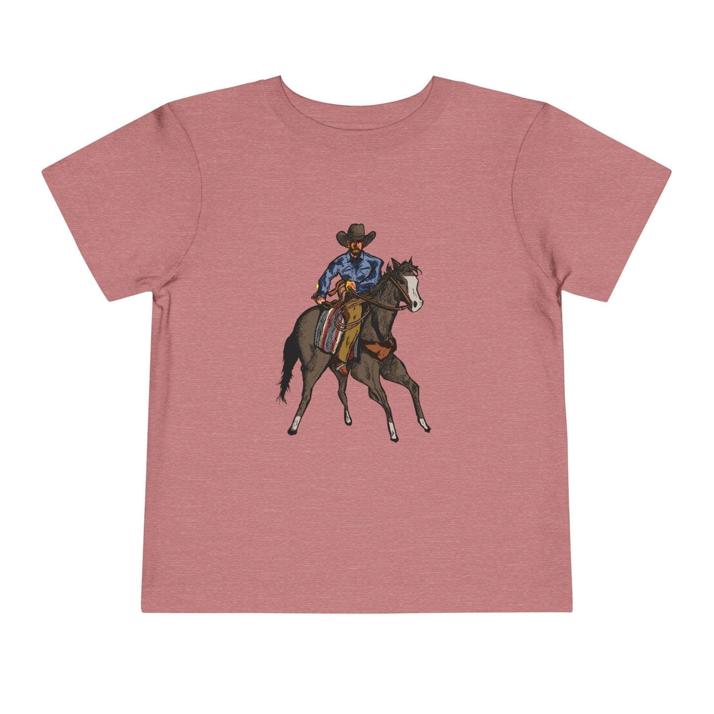 Cowboy on Horse Toddler Tee